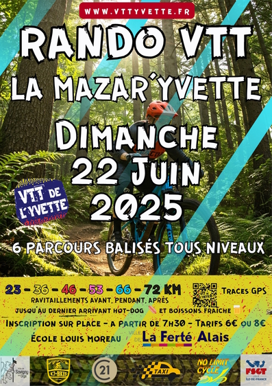 Rando Vtt Mazar'Yvette 2025