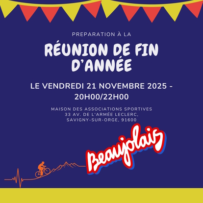 Réunion fin d'année 2025